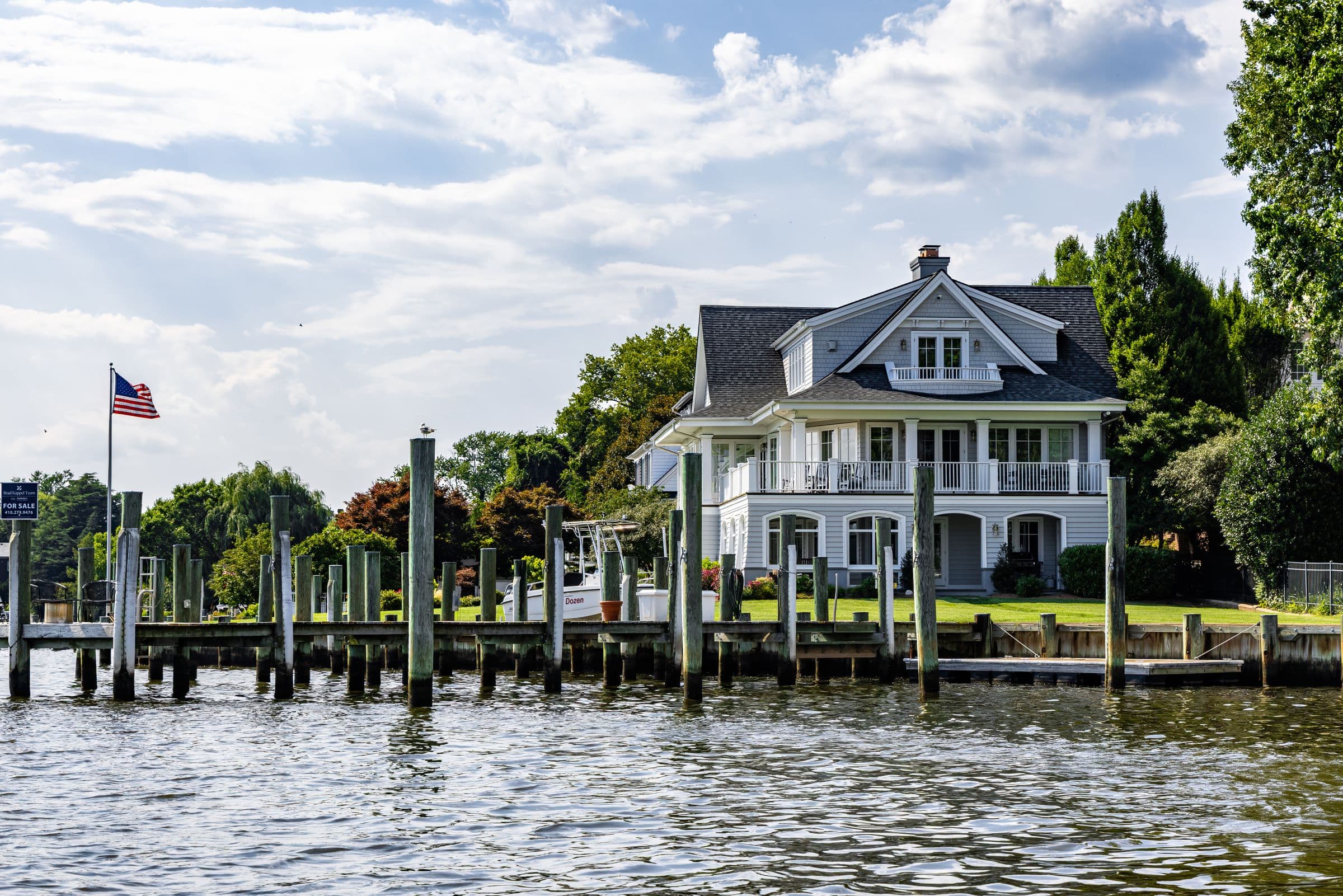 A waterfront home in Chesapeake, Virginia